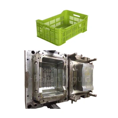 Molde de moldeo por inyección de plástico de alta calidad para caja de contenedor de caja de facturación de plástico